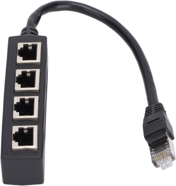 Leopacat RJ45 Ethernet Splitter 1-to-4 Adapter