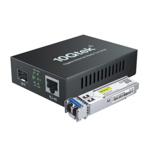 Gigabit Ethernet Media Converter with SFP Module 20km